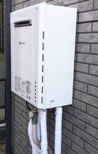 千葉県鎌ケ谷市給湯器交換施工例